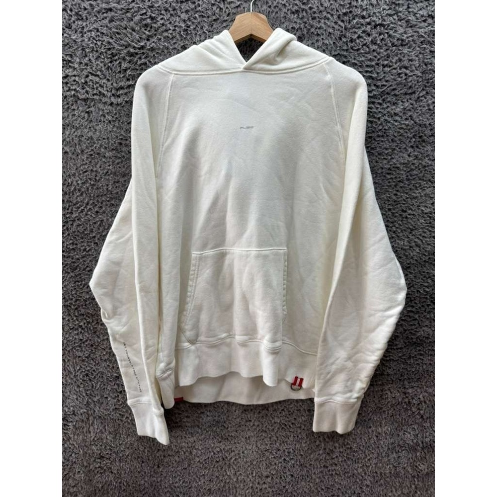 Fuse Los Angeles "Set Yourself Free" Graphic Pullover Hoodie White Mens‎ Size L